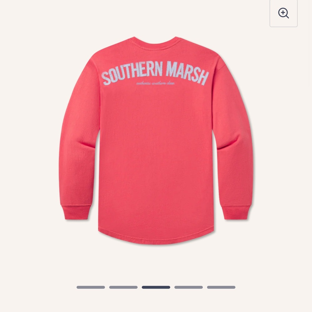 Southern Marsh X Small Rebecca Turquoise Pink Seersucker Pullover Shirt Tshirt.